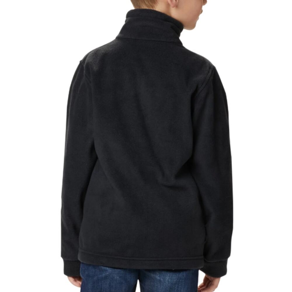 Columbia Black Steens Mountain Fleece Jacket Kids Youth Medium (10/12) Full Zip - Picture 4 of 11